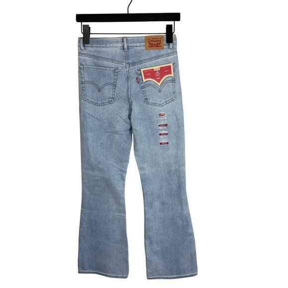LEVI'S Big Girls 726 High Rise Flare Jeans Size 12 - Picture 3 of 9